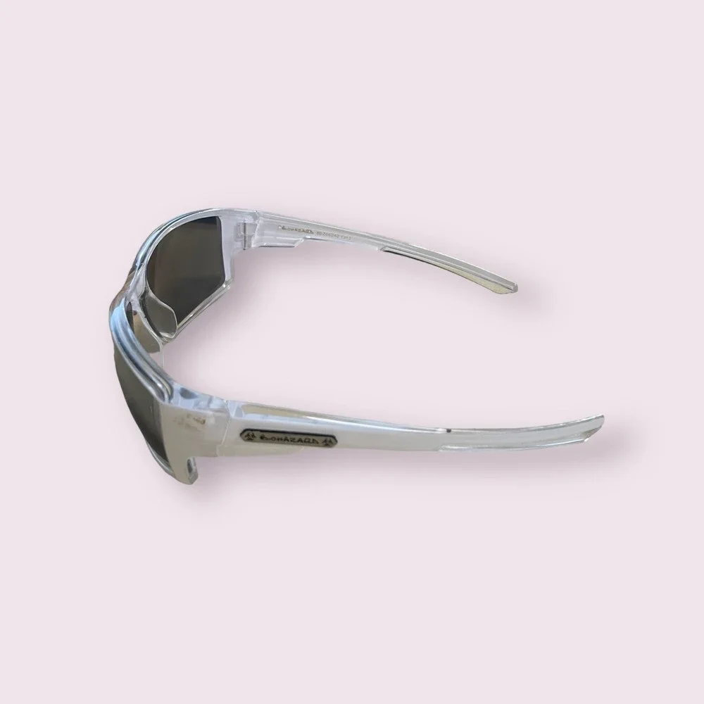 Biohazard 8BZ66242 Sleek Polycarbonate Square Wrap Sunglasses‎